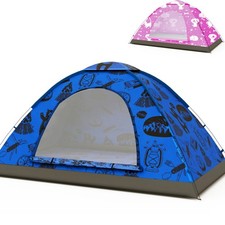 KidzAdventure 2 in 1 Kids Tent for Camping/Kids Play Tent Backpacking Tent f...