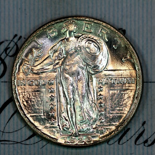 * 1926-D * SUPERB+ GEM BU MS STANDING LIBERTY QUARTER * FROM ORIGINAL COLLECTION