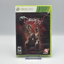 The Darkness II Limited Edition (Microsoft Xbox 360, 2012) w/Manual And Poster