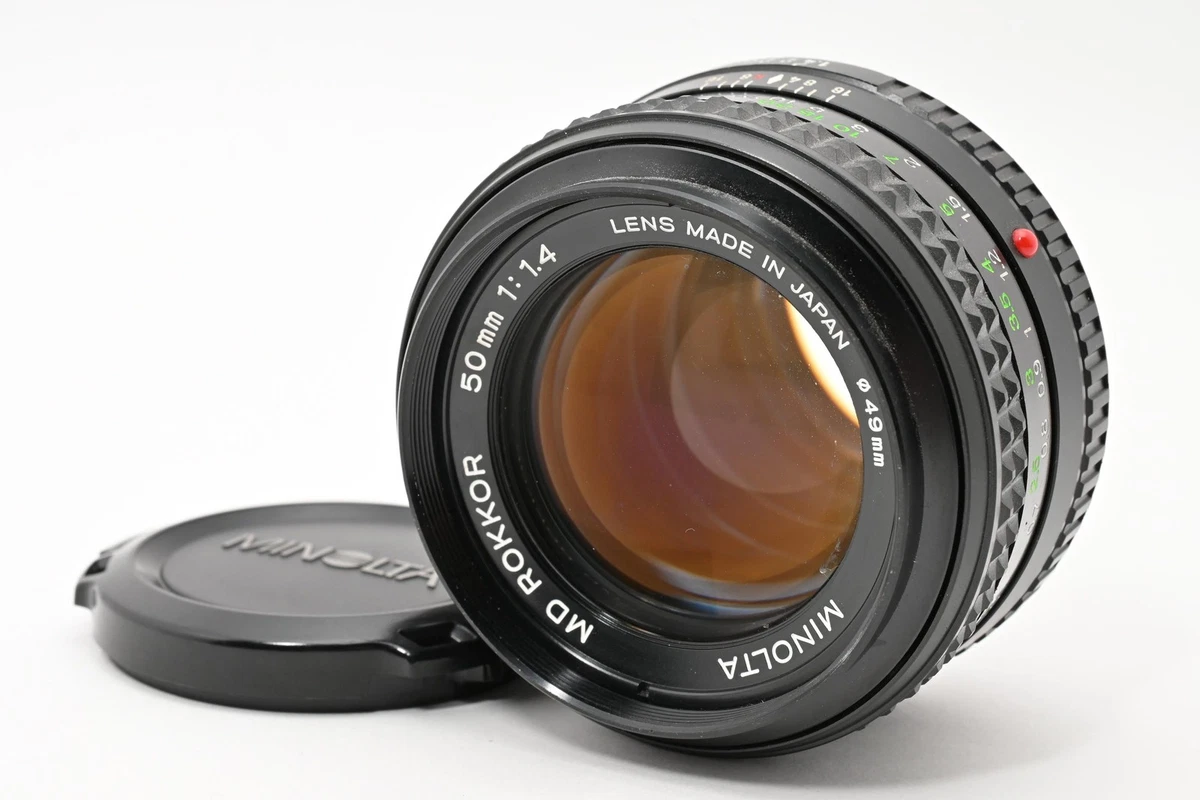 Minolta MD f/1.4 Lenses 50mm Focal for sale | eBay