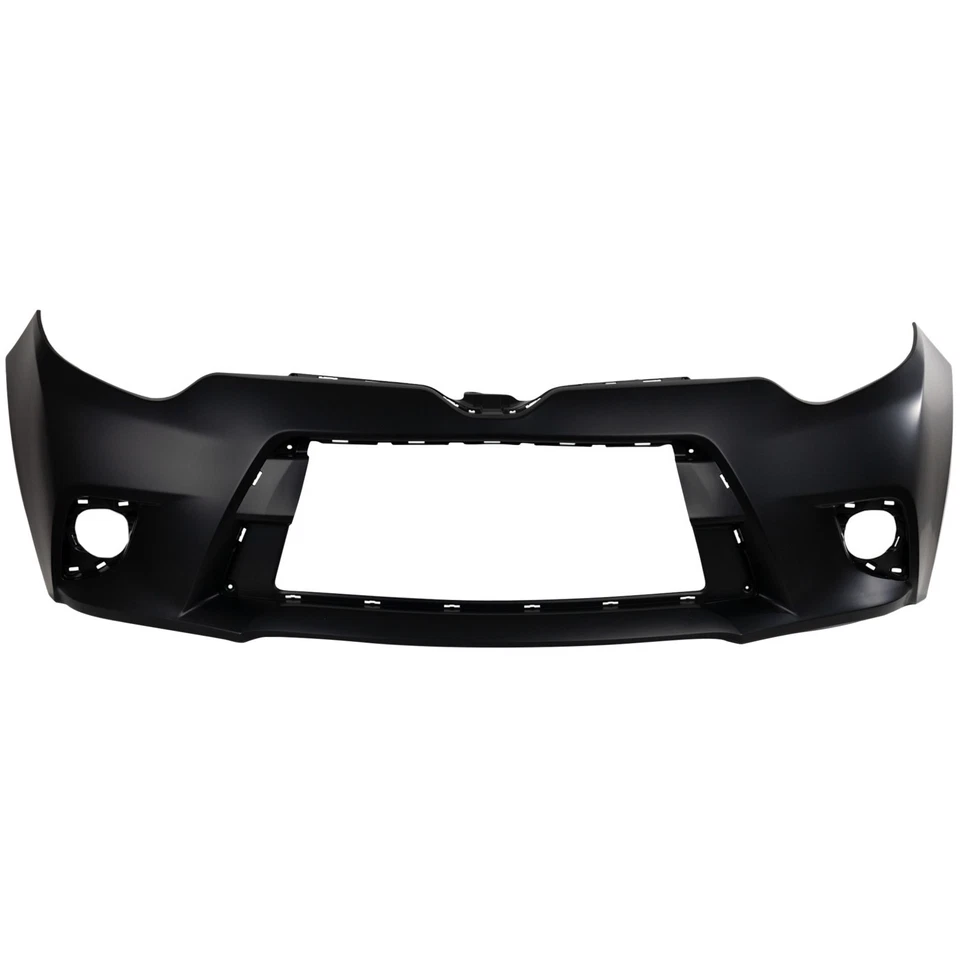 Front Bumper Cover Primed For 2014-2016 Toyota Corolla CE L LE LE ECO Models - Image 2 of 4