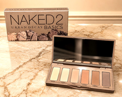 Urban Decay NAKED2 BASICS Eyeshadow Palette   6 Matte Neutrals   Authentic   NIB