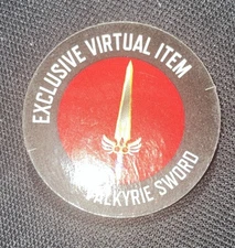 ROBL0X Exclusive Virtual Item Coin Valkyrie Sword Coin Code