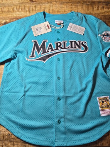 Authentic Andre Dawson 1995 Florida Marlins Mitchell & Ness Jersey Men’s Sz XL - Picture 1 of 15