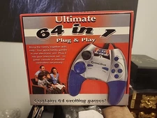 Ultimate 64-in-1 Action Video Games TV Plug & Play Excalibur New In Box Old Stoc