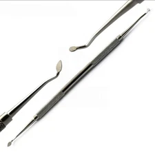 Cleoid Discoid Excavator Restorative Amalgam Carver Double Ended Dental Tools CE