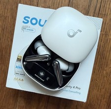 Soundcore Liberty 4 Pro Wireless Earbuds Real-Time Adaptive Noise Canceling
