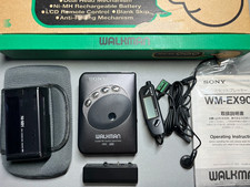 1pcs Sony WM-EX909 Cassette Walkman Set