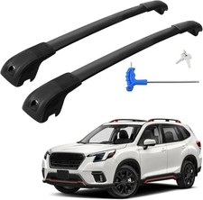 Car Roof Rack Cross Bars For 2014-2025 Subaru Forester 220lbs Capacity Car Roof Rack Cross Bars For 2014-2025 Subaru Forester 220lbs Capacity