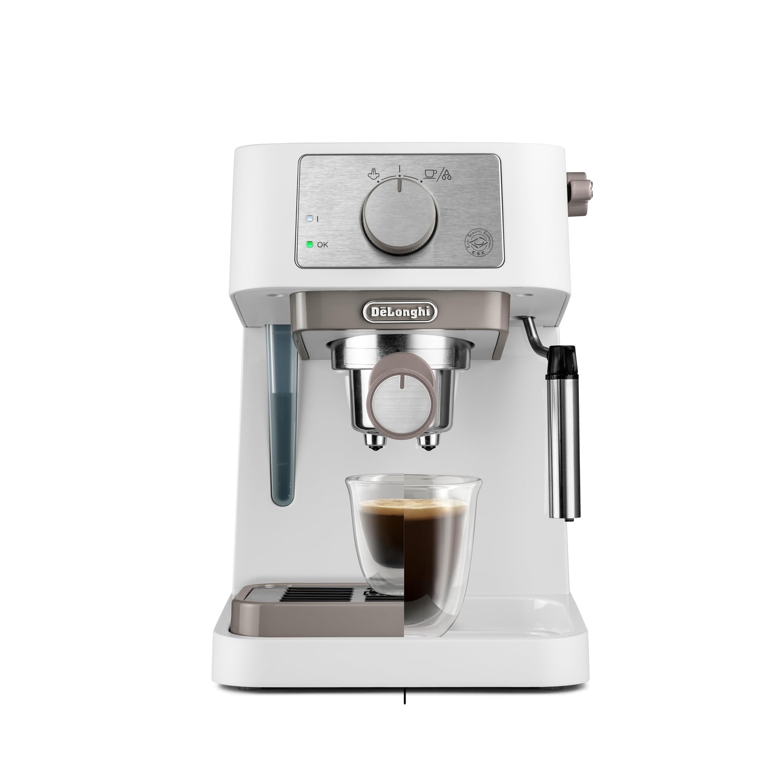 De'Longhi Macchina da caffè manuale Stilosa EC260 W pressione 15 bar sistema foto 2