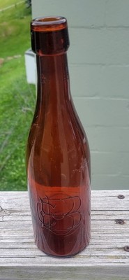 B.B.C. Baltimore Brewing Company Blob Top Beer Bottle Baltimore Maryland