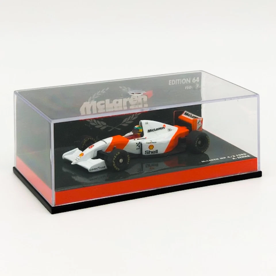 Minichamps McLaren MP4/8 Ayrton Senna 1993 Edition 64 Nr. 2 1:64 - Bild 1 von 4