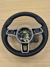 Porsche Lenkrad NEU Multifunktion Sport Chrono PDK Beheizt 991 982 Macan Leder Porsche Lenkrad NEU Multifunktion Sport Chrono PDK Beheizt 991 982 Macan Leder