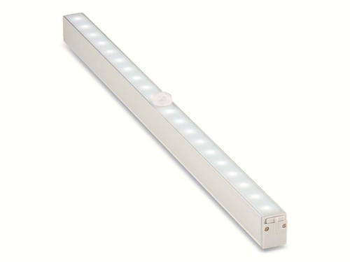 GOOBAY LED-Lichtleiste mit Bewegungsmelder, batteriebetrieb, alu
