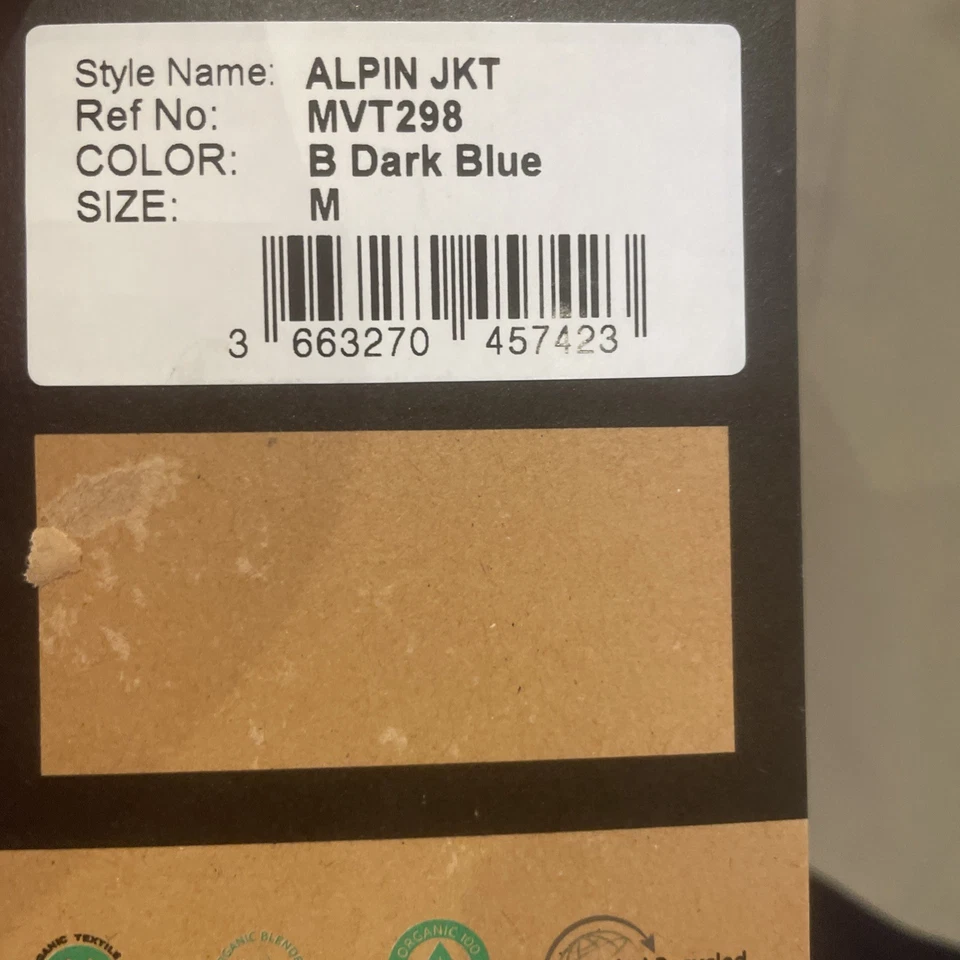 Picture Organic Alpin Ski Jacket Mens Size M.Blue /Red / Stone -New With Tags - Image 3 of 4