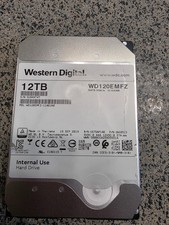 12TB Western Digital White Label Hard Drive WD120EMFZ NAS 256MB 5400RPM 3.5"