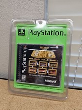 MIDWAY ARCADE'S GREATEST HITS ATARI PS1 1996 Rare Blister Pack New Playstation Q