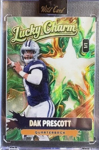 2026 Wild Card - Dak Prescott 1/1 Lucky Charm - SP Cowboys