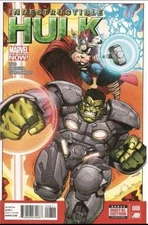 Indestructible Hulk #8 Marvel Comics 2013 Direct Edition VF/NM Sleeve & Board