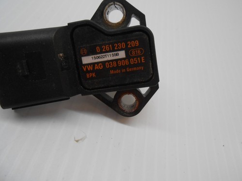 2009-16 Audi A6, B8 Turbo Charge Boost Pressure Sensor OEM 038906051E BW0546 - Picture 3 of 4