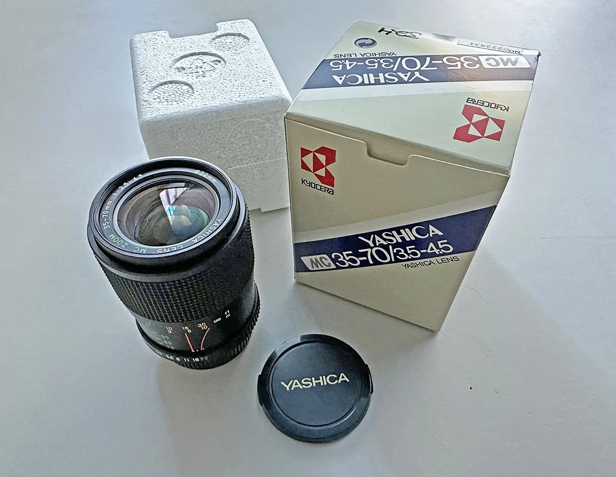 Yashica Camera Lenses f/3.5-4.5 Maximum Aperture for sale | eBay
