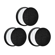 Nispira Replacement Filter for Pure Enrichment PureZone Halo Air Purifier, 3 Pks