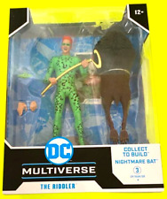 McFarlane DC Multiverse The Riddler Batman Forever with BAF Nightmare Bat 7
