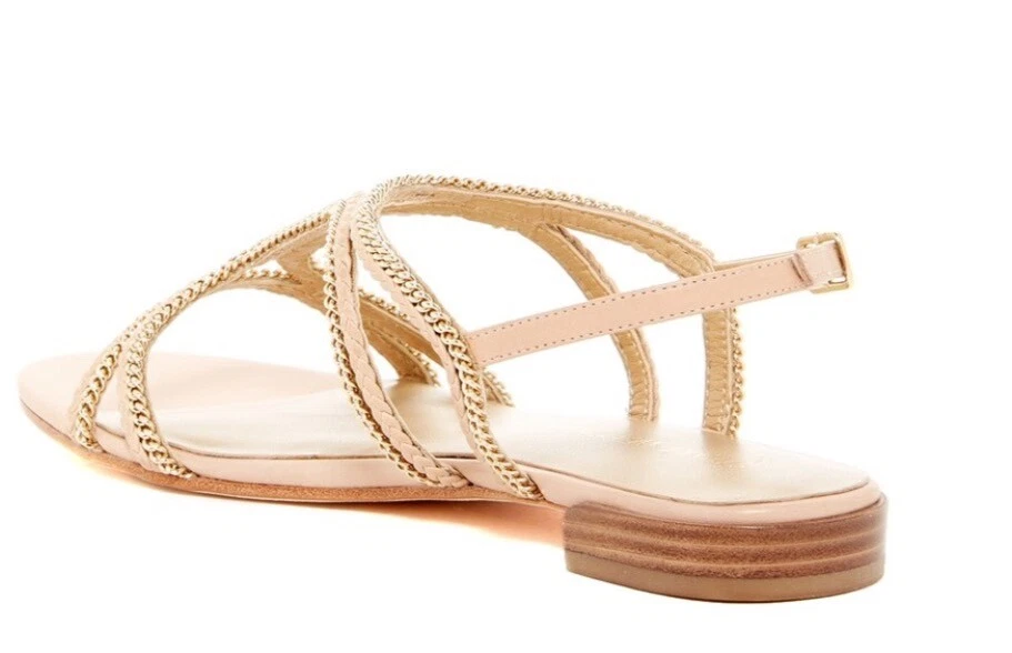 Stuart weitzman deals gold flat sandals