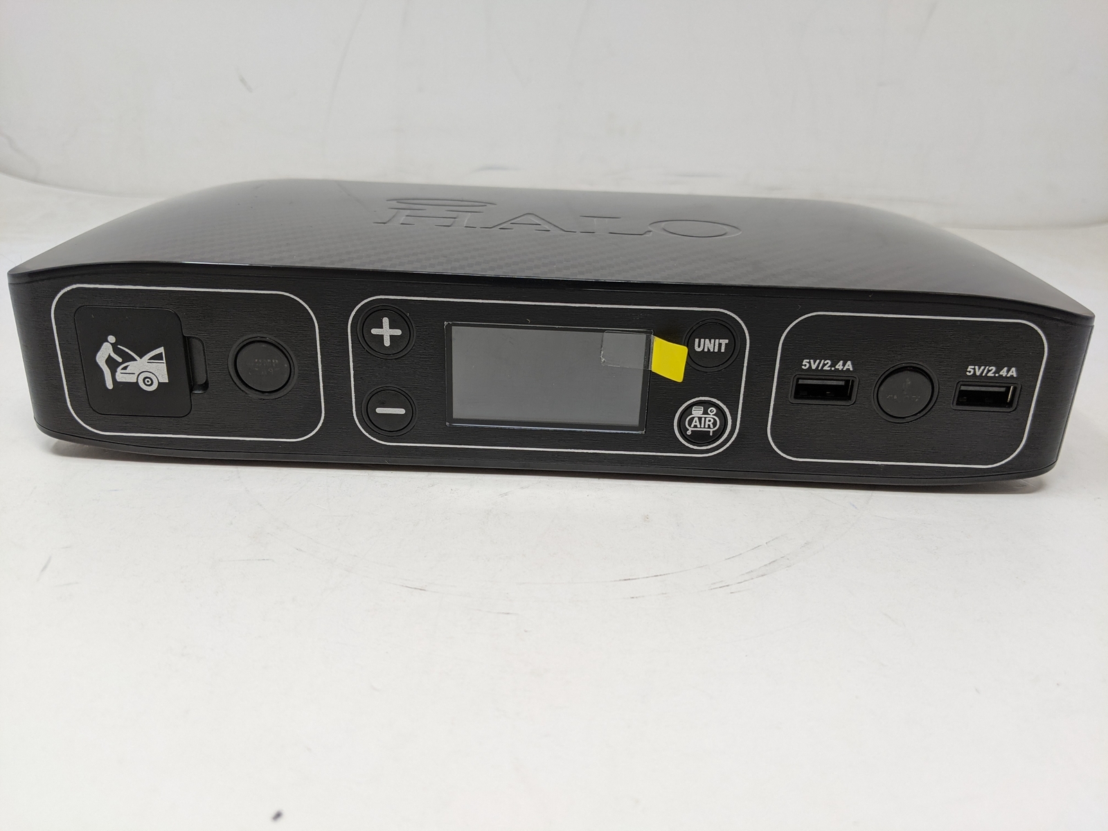 Halo Bolt Air 58830 mWh Portable Emergency Power Kit Tire Pump Grey