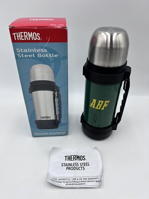 Thermos Vacuume Insulated Stainless Steel 1.1QT Model 2550.          E1