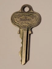 Vintage Ornate Russwin Key No. R56306 Made USA