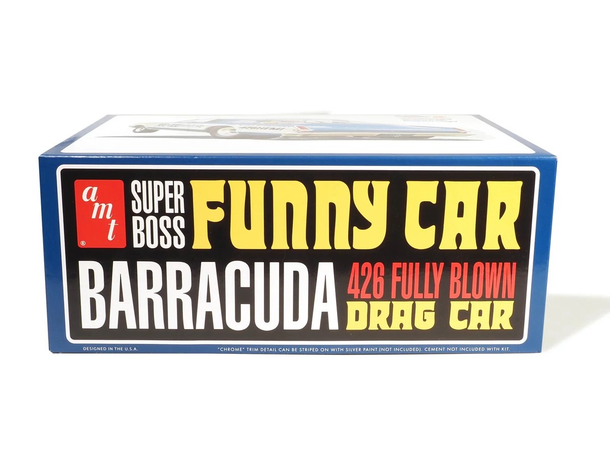 1/25 Scale Model Kit '66 Plymouth Barracuda Funny Car 'Hemi