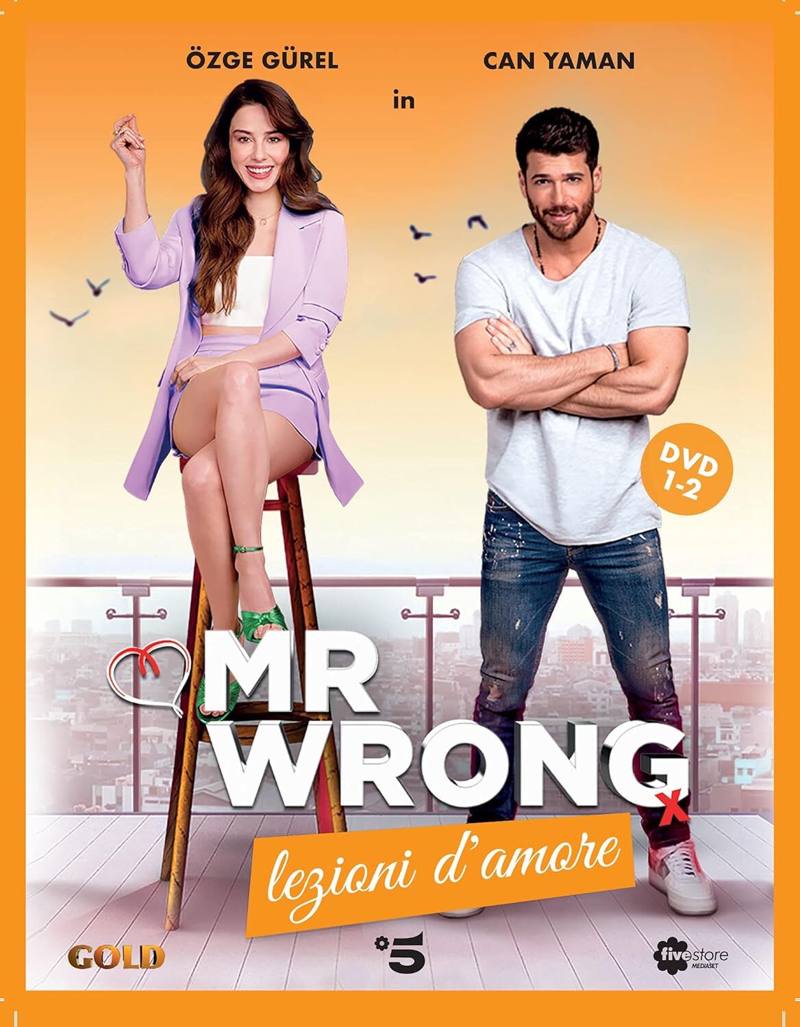 Mr. Wrong - Lezioni D'Amore Uscita 1 (DVD) Can Yaman Özge Gurel Gurgen Oz