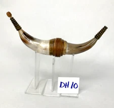 Handmade Double Ender Powder Horn for Flintlocks & Muzzleloading - Powder Horn