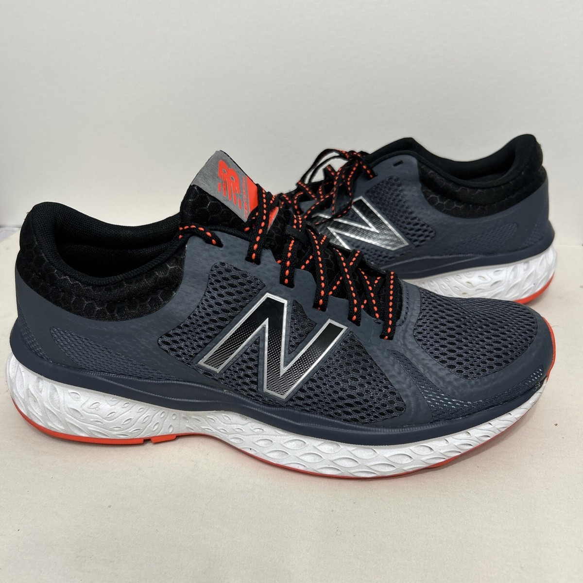 New Balance Men’s 720V4 Cush+ (M720LT4) Gray/Black/Orange Running Shoes