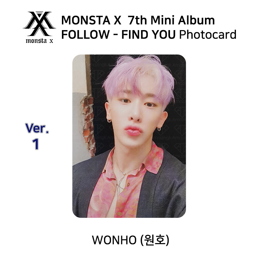 MONSTA X 7thミニアルバム『FOLLOW-FIND YOU』 MONSTA X - FOLLOW - FIND YOU [7th Mini Album] - K PLACE