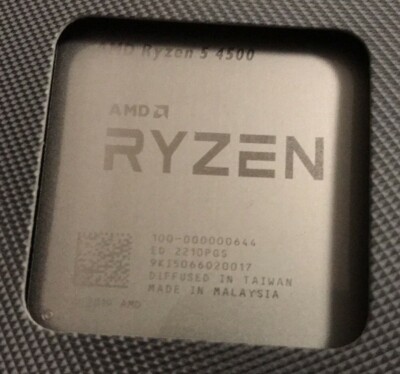 Ryzen AMD Ryzen 5 4500 3.6GHz 6Core 12T 8MB AM4 Socket CPU Ryzen AMD Ryzen 5 4500 3.6GHz 6Core 12T 8MB AM4 Socket CPU