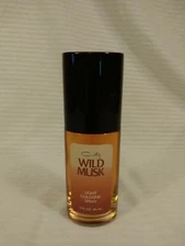 Coty Wild Musk 3 FL oz Light Cologne Spray Vintage Old Stock. Lot #3.