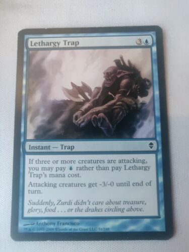 1x Lethargy Trap *Common* Magic MtG x1 Zendikar SP - Picture 1 of 2
