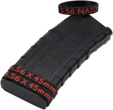 5.56 Magazine Marking Bands, 10 Pack 556 NATO Mag Bands 5.56×45mm