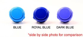 Sanwa Denshi Original OBSF-30 ROYAL BLUE Push Button JAMMA guitar kill switch 
