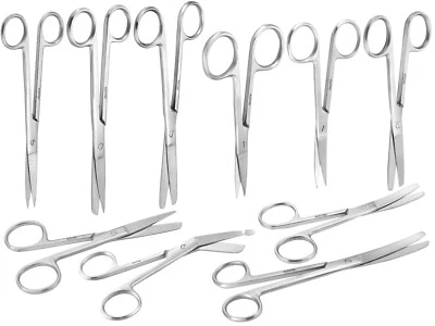 INSTRUMENTENRW Profi Verbandschere Verbandsschere Pflaster Lister Schere Edelstahl Erste Hilfe