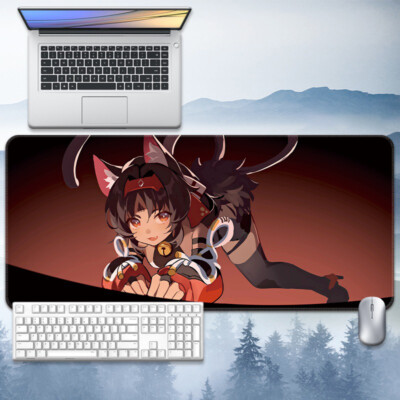 Anime Zenless Zone Zero Keyboard Mouse Pad Gaming Desk Playmat Mouse Mat Y09