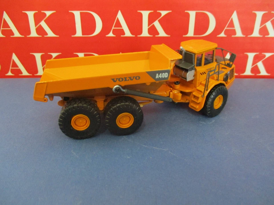 Die cast 1/87 Modellino Mezzo Movimento Terra Volvo A40D - Dump Truck - Immagine 3 di 4