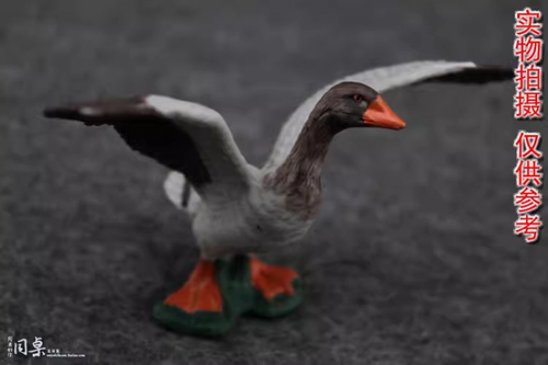 Modelado Animal 1/6 Gansos Aves Animal Figura Modelo Juguetes Decoración 10cm - Imagen 4 de 4