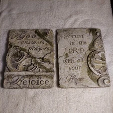 Spiratual Wall Plaque 2 in set