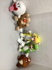 Super Mario Plush Lot Of 5