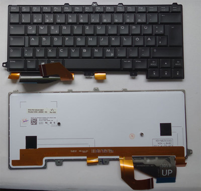 Tastatur Dell Alienware 14 M14x R3 P39G Backlit Keyboard backlight