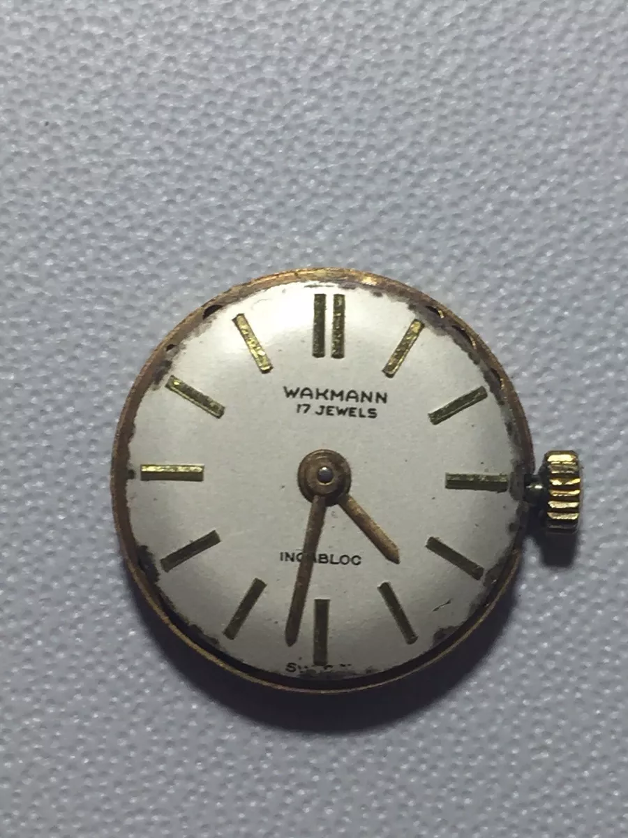 Wakmann 17 jewels pocket watch sales