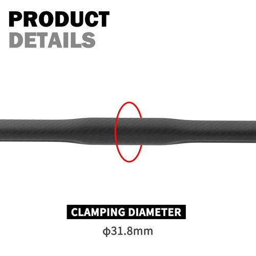 Road Bike Carbon Fiber Handlebar Internal and External Routes Handlebar 31.8mm - 第 4/40 張圖片